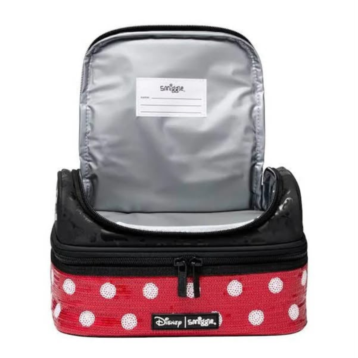 Smiggle Minnie Mouse Double Decker Lunchbox Red (3)