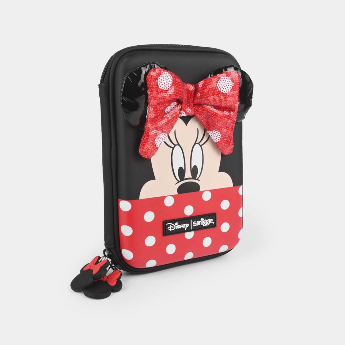 Smiggle Minnie Mouse Hardcase Pencil Case Red (3)