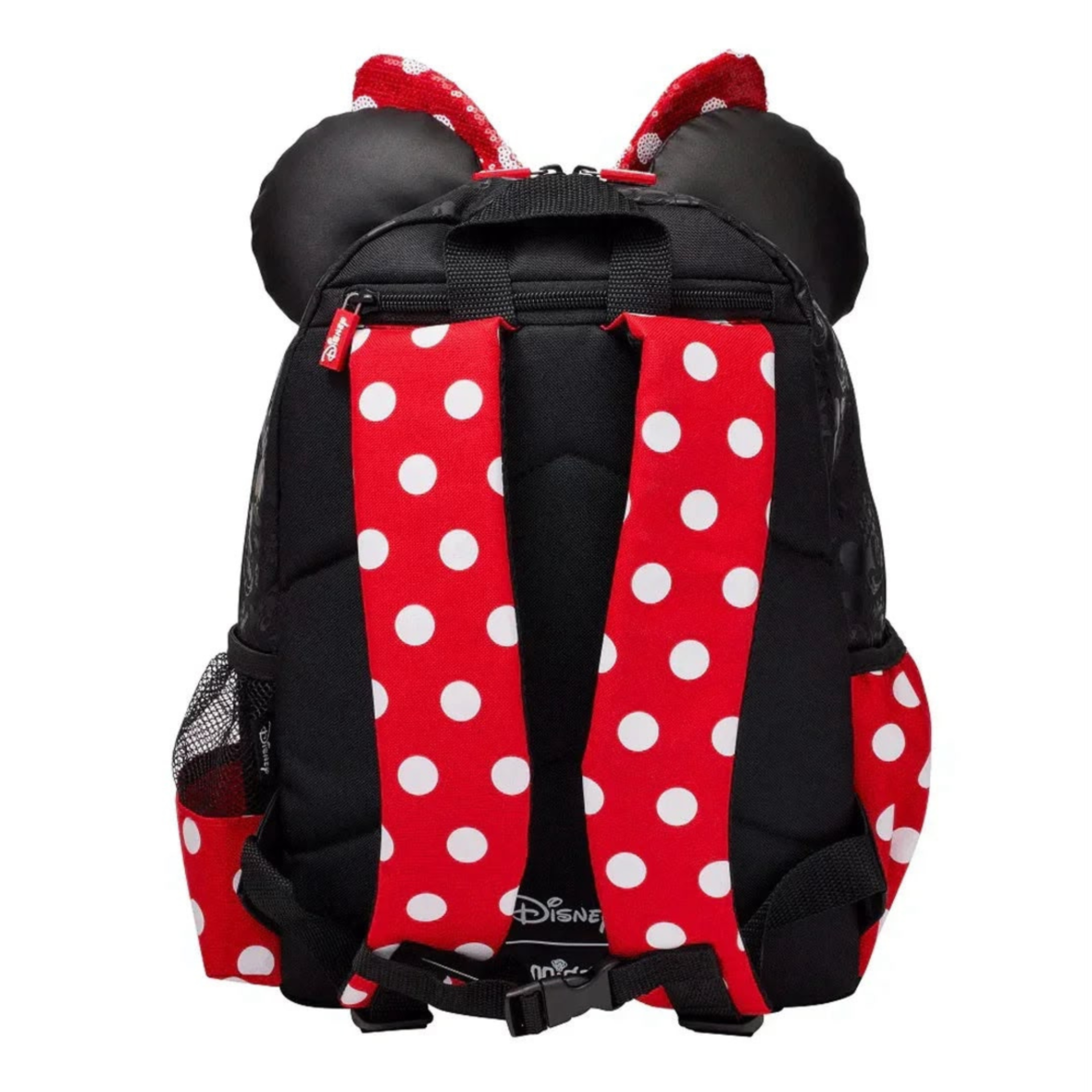 Smiggle Minnie Mouse Junior Character Hoodie Backpack Red (2)