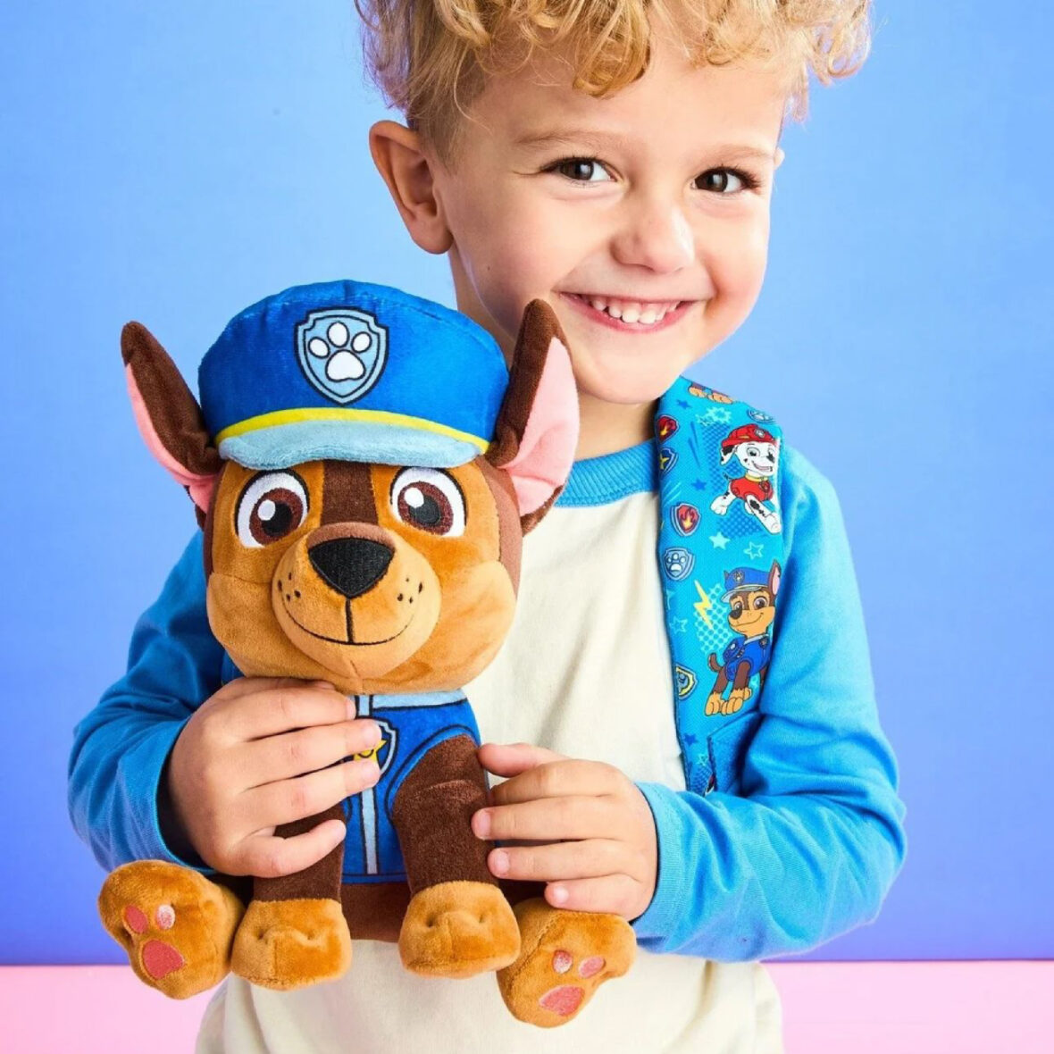 Smiggle Paw Patrol Teeny Tiny Backpack With Detachable Plush Toy Blue4