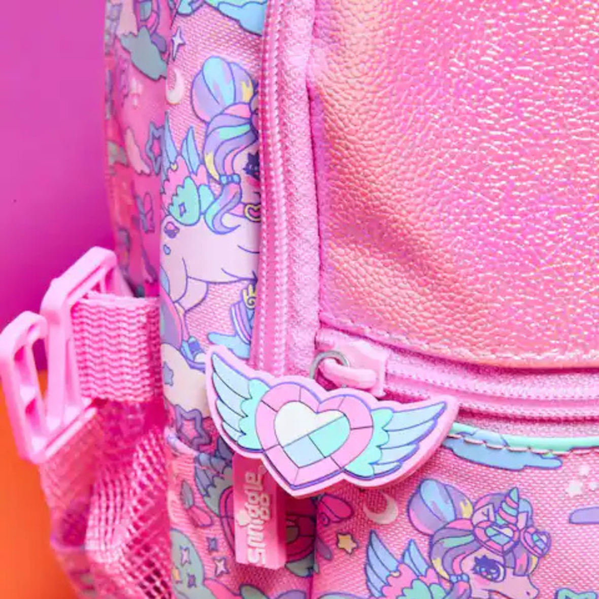 Smiggle Pink Trailblazer Classic Attach Backpack (5)