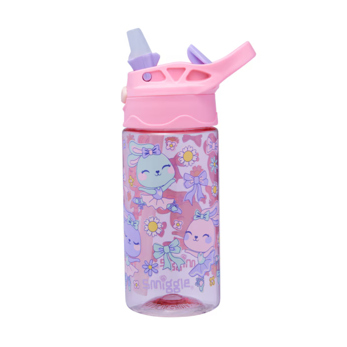 Smiggle Playtime Junior Flip Plastic Drink Bottle 430Ml (2)