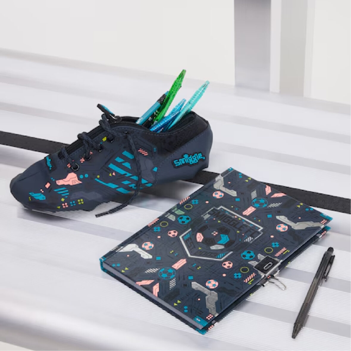 Smiggle Power Play Football Boot Pencil Case4