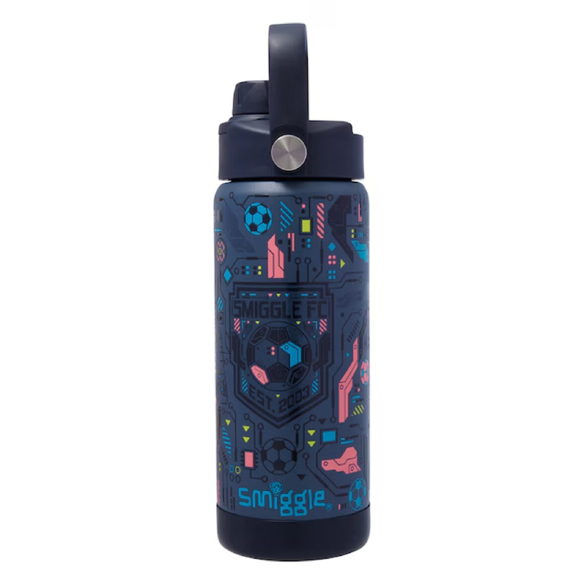 Smiggle Power Play Squiggle Stainless Steel Insulated Drink Bottle 550Ml2