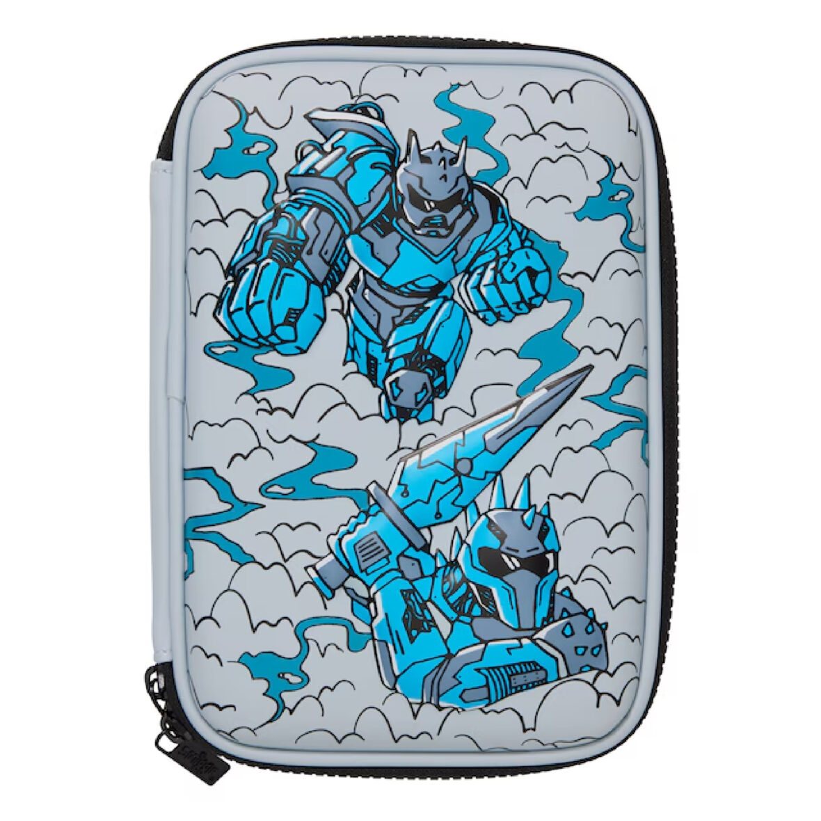 Smiggle Realm Hardtop Pencil Case – Grey