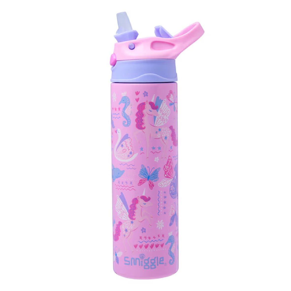 Smiggle Realm Insulated Stainless Steel Flip Drink Bottle 480Ml2