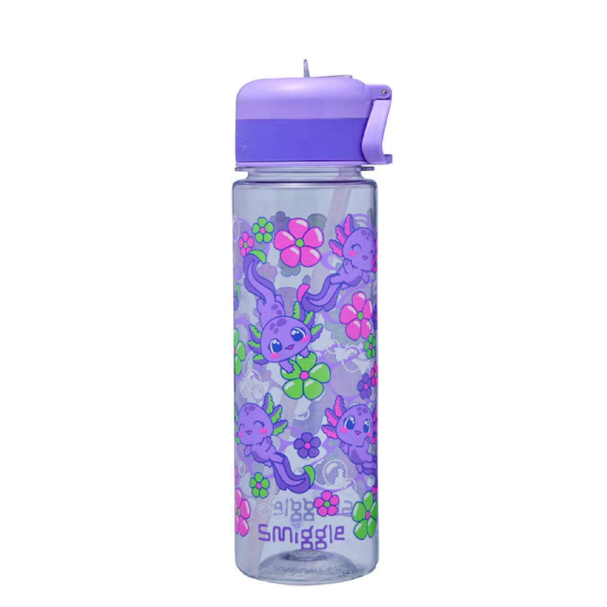 Smiggle Realm Plastic Drink Bottle 650Ml – Lilac