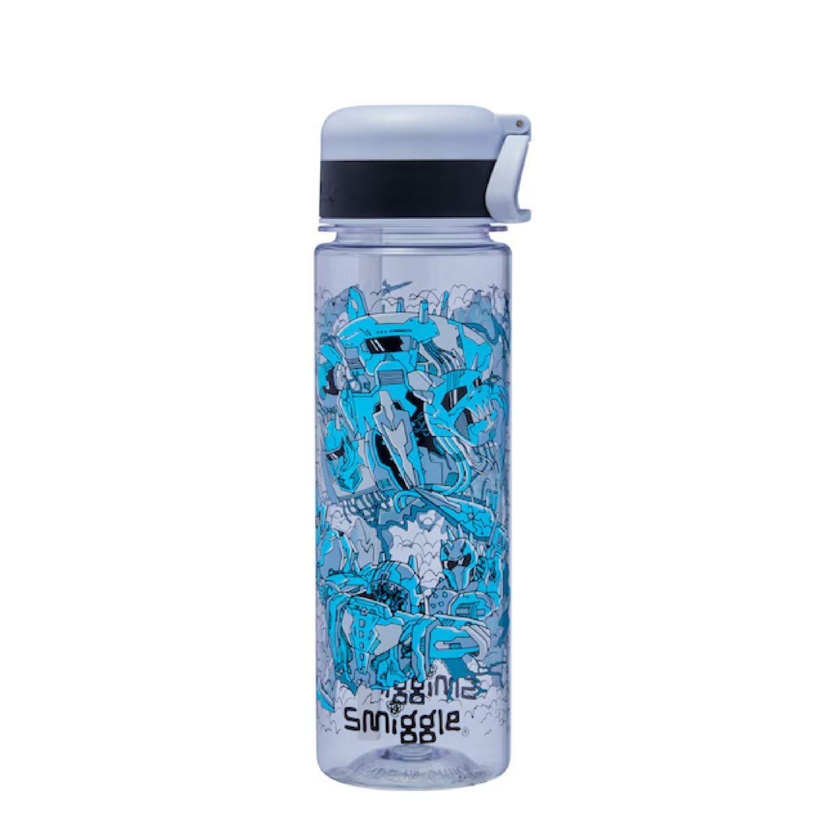 Smiggle Realm Plastic Drink Bottle 650Ml – Grey