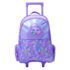 Smiggle Realm Trolley Backpack With Light-Up Wheels - Lilac