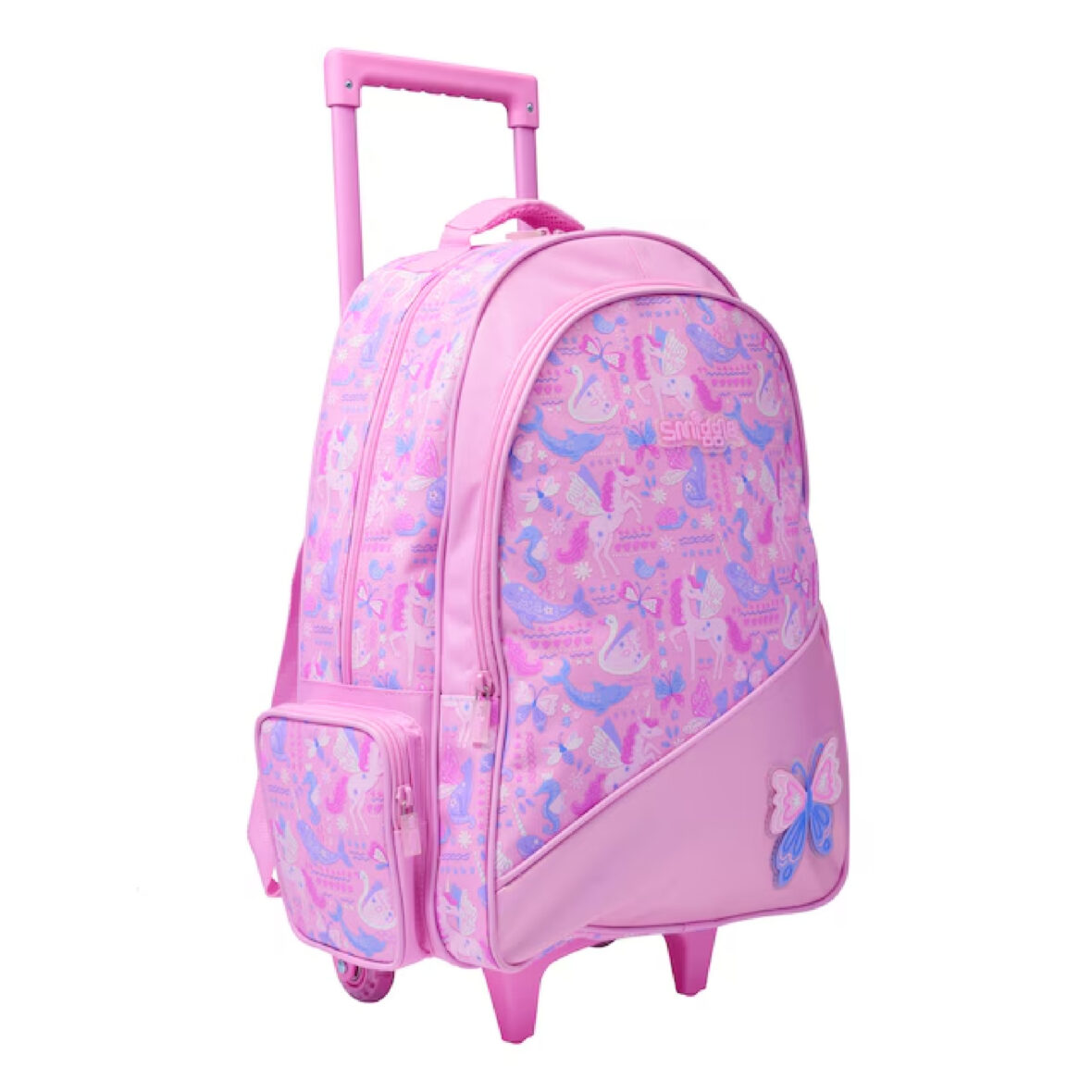 Smiggle Realm Trolley Backpack With Light-Up Wheels3