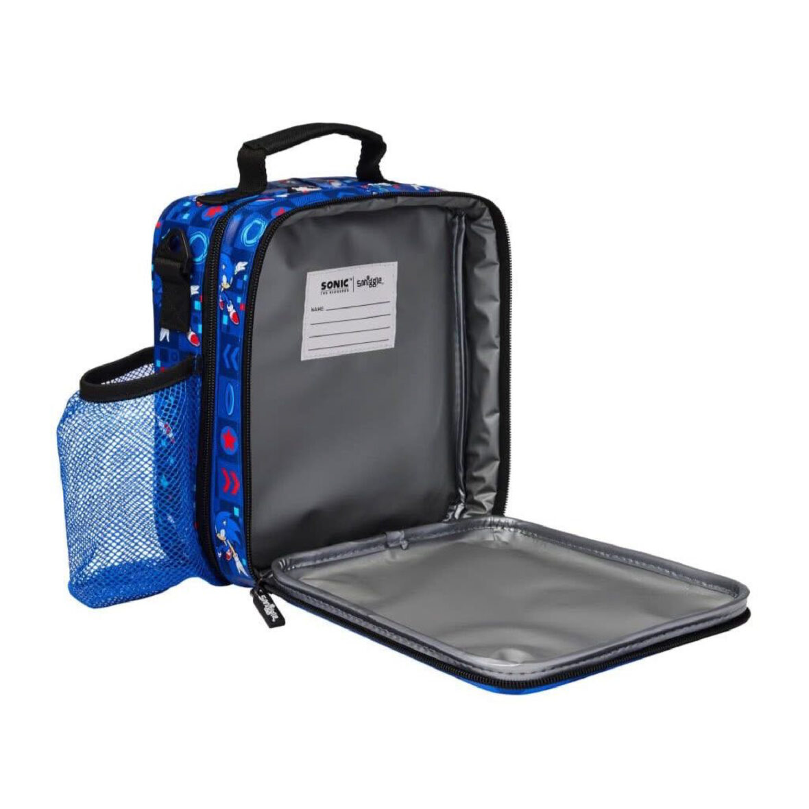 Smiggle Sonic The Hedgehog Hardtop Level Lunchbox With Strap