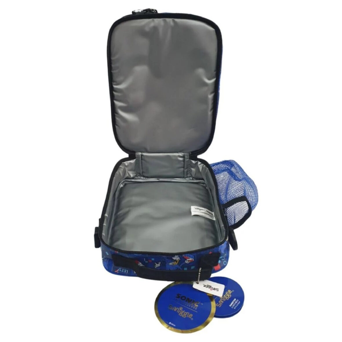 Smiggle Sonic The Hedgehog Hardtop Level Lunchbox With Strap3