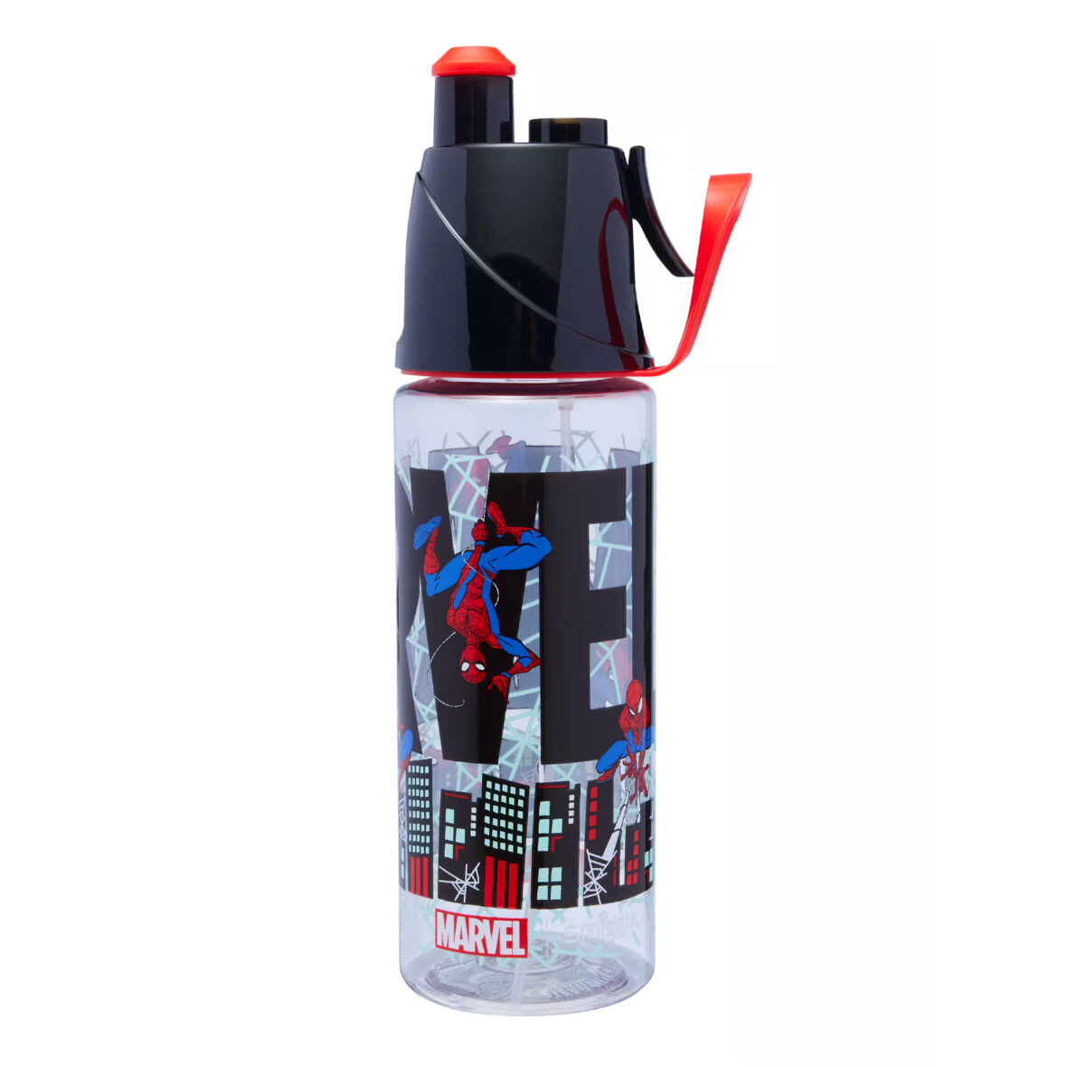 Smiggle Spidey Spritz Plastic Drink Bottle 560Ml