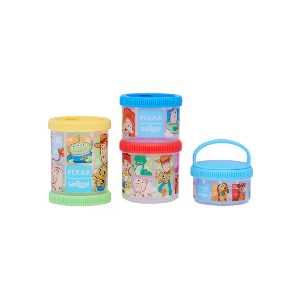 Smiggle Toy Story Snack & Stack Containers2