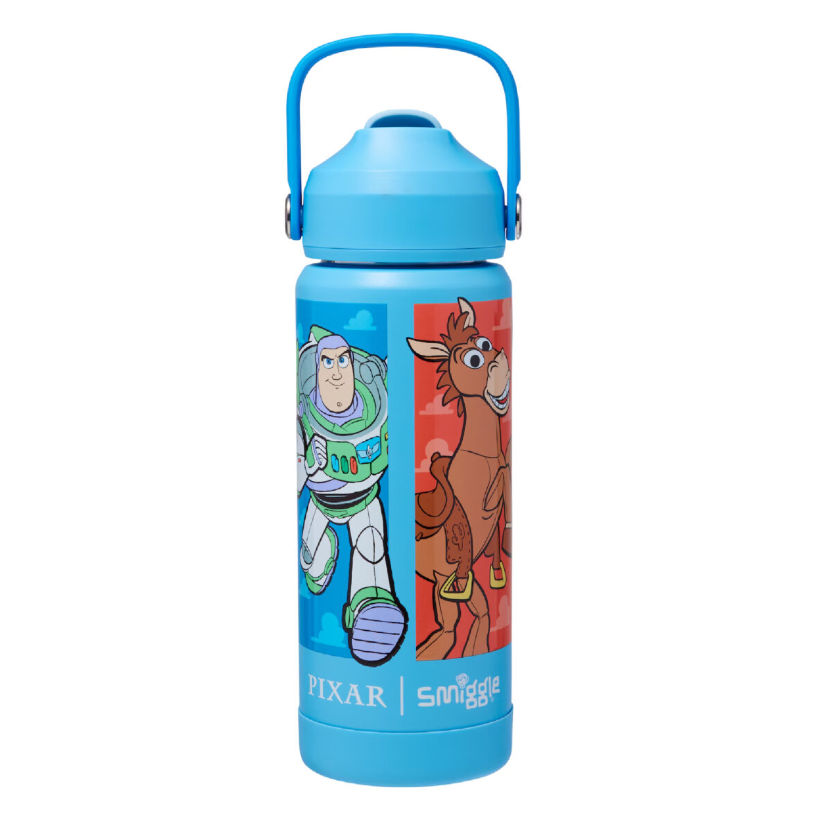 Smiggle Toy Story Squiggle Insulated Stainless Steel Drink Bottle 550Ml