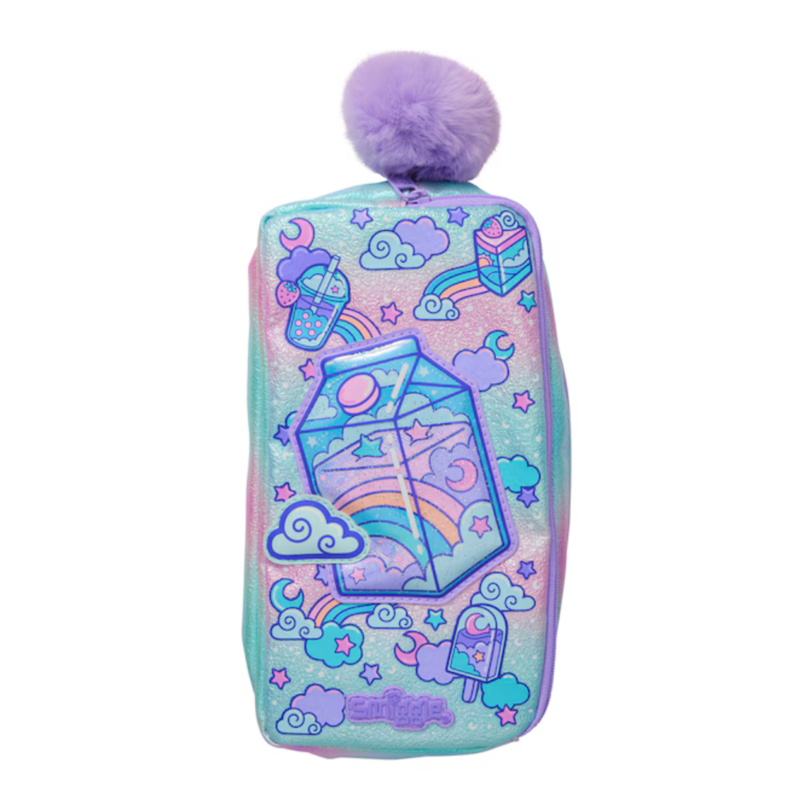 Smiggle Trailblazer Character Pocket Pencil Case – Lilac