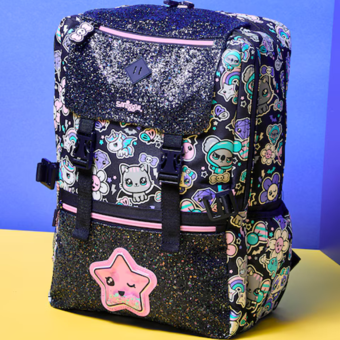 Smiggle Trailblazer Foldover Attach Backpack (3)
