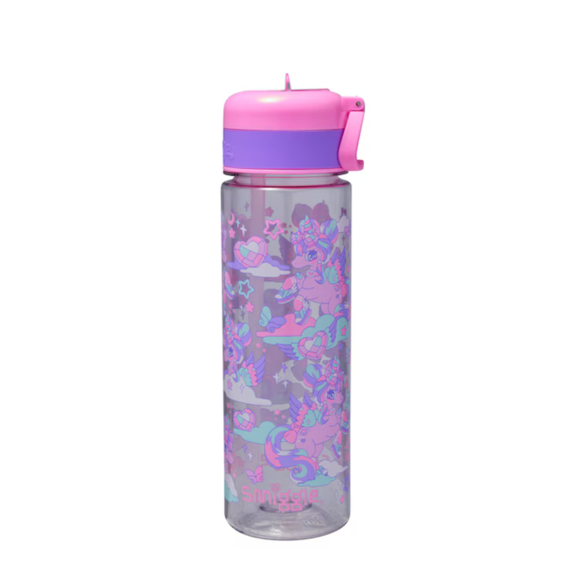 Smiggle Trailblazer Plastic Drink Bottle 650ml – Pink