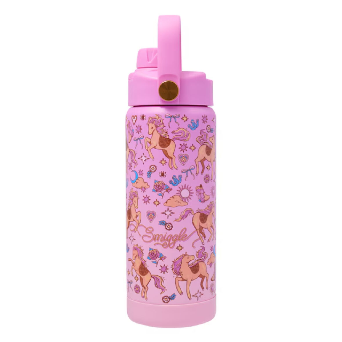 Smiggle Wildflower Squiggle Insulated Stainless Steel Drink Bottle 550ml3