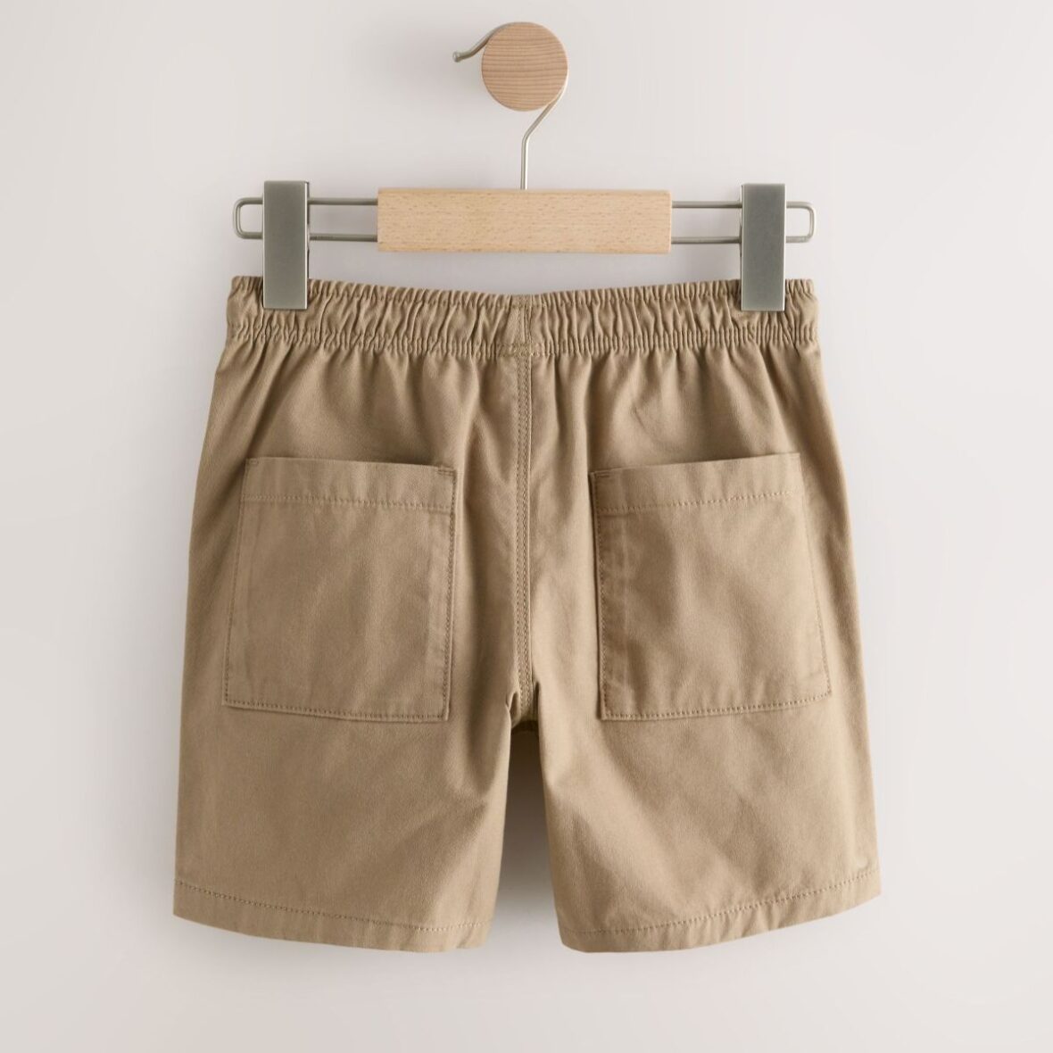 Tan Brown Regular Fit Shorts 3