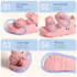 TopStar Googly Eye Kids Sandals Pink 3