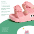 TopStar Googly Eye Kids Sandals Pink 6