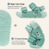 TopStar Googly Eye Orthopedic Kids Sandals Mint Green 2