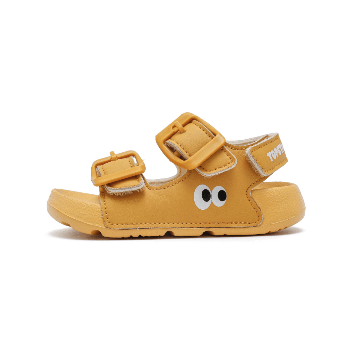 TopStar Googly Eye Orthopedic Kids Sandals – Mustard Yellow