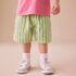 Yellow Stripe Pull On Bermuda Shorts 3