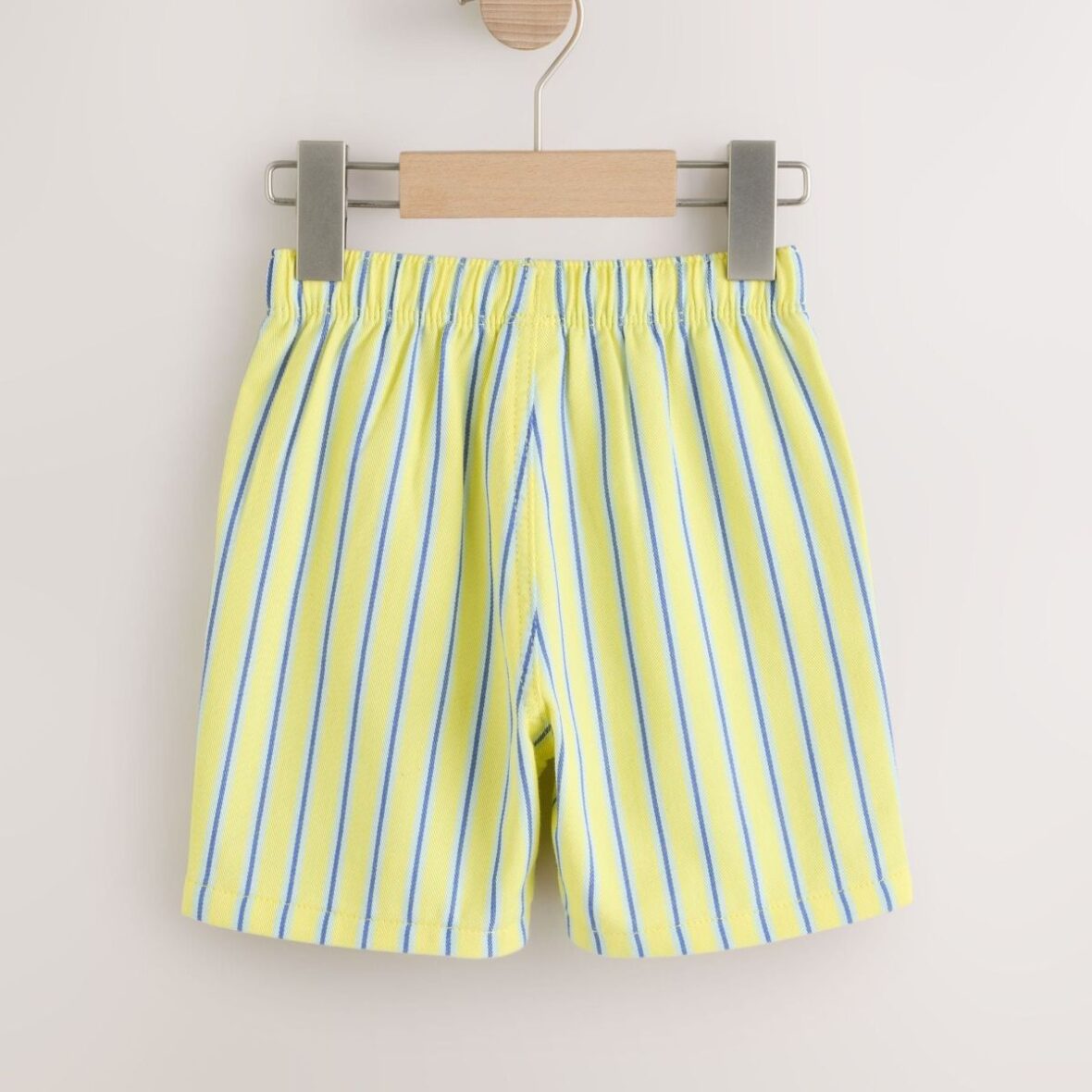 Yellow Stripe Pull On Bermuda Shorts 3