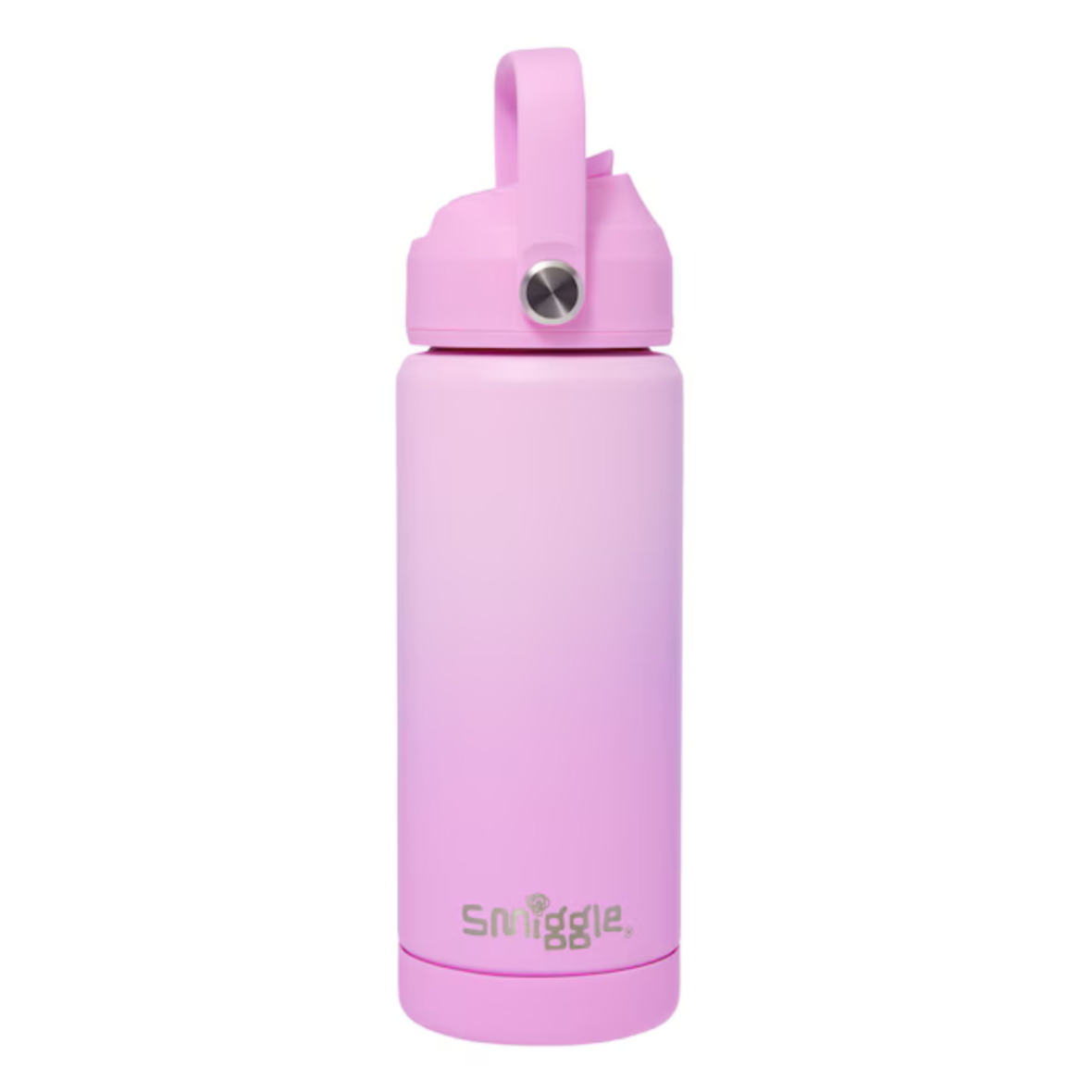 Smiggle Squiggle Insulated Stainless Steel Drink Bottle 550ml – Pink
