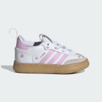 Adidas Samba Quickon Shoes - White/Pink
