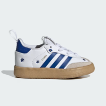 Adidas Samba Quickon Shoes - White/Blue