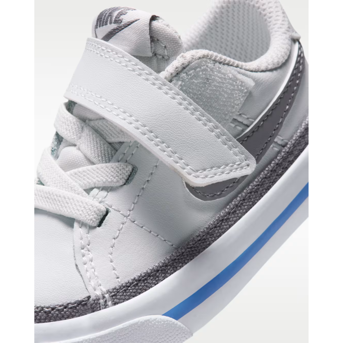 Nike Court Legacy – BabyToddler – Off WhiteCrystal BlueWhitePencil Point (7)