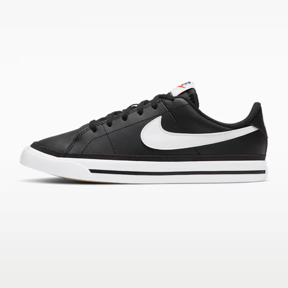 Nike Court Legacy – Big Kids – BlackGum Light BrownWhite (6)