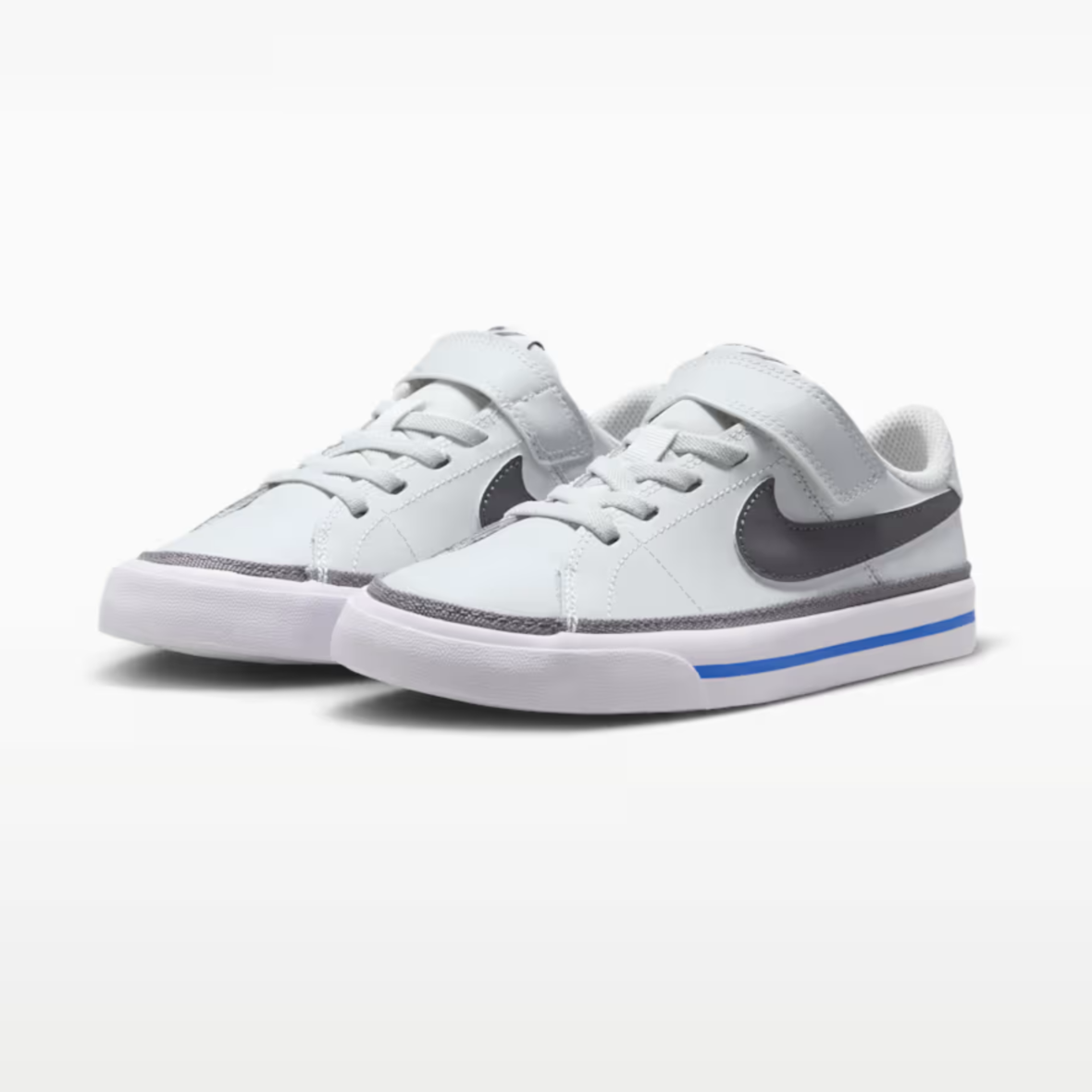 Nike Court Legacy – Little Kids – Off WhiteCrystal BlueWhitePencil Point (4)