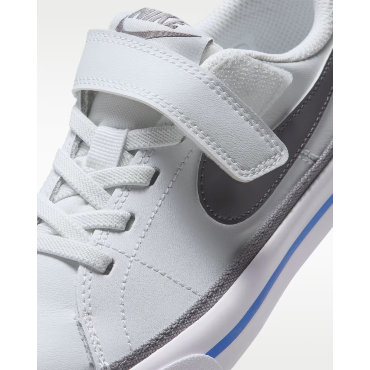 Nike Court Legacy – Little Kids – Off WhiteCrystal BlueWhitePencil Point (7)
