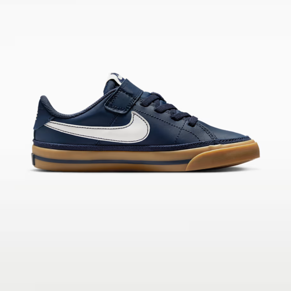 Nike Court Legacy – Little Kids – ThunderBlue/Gum Light Brown/Sail