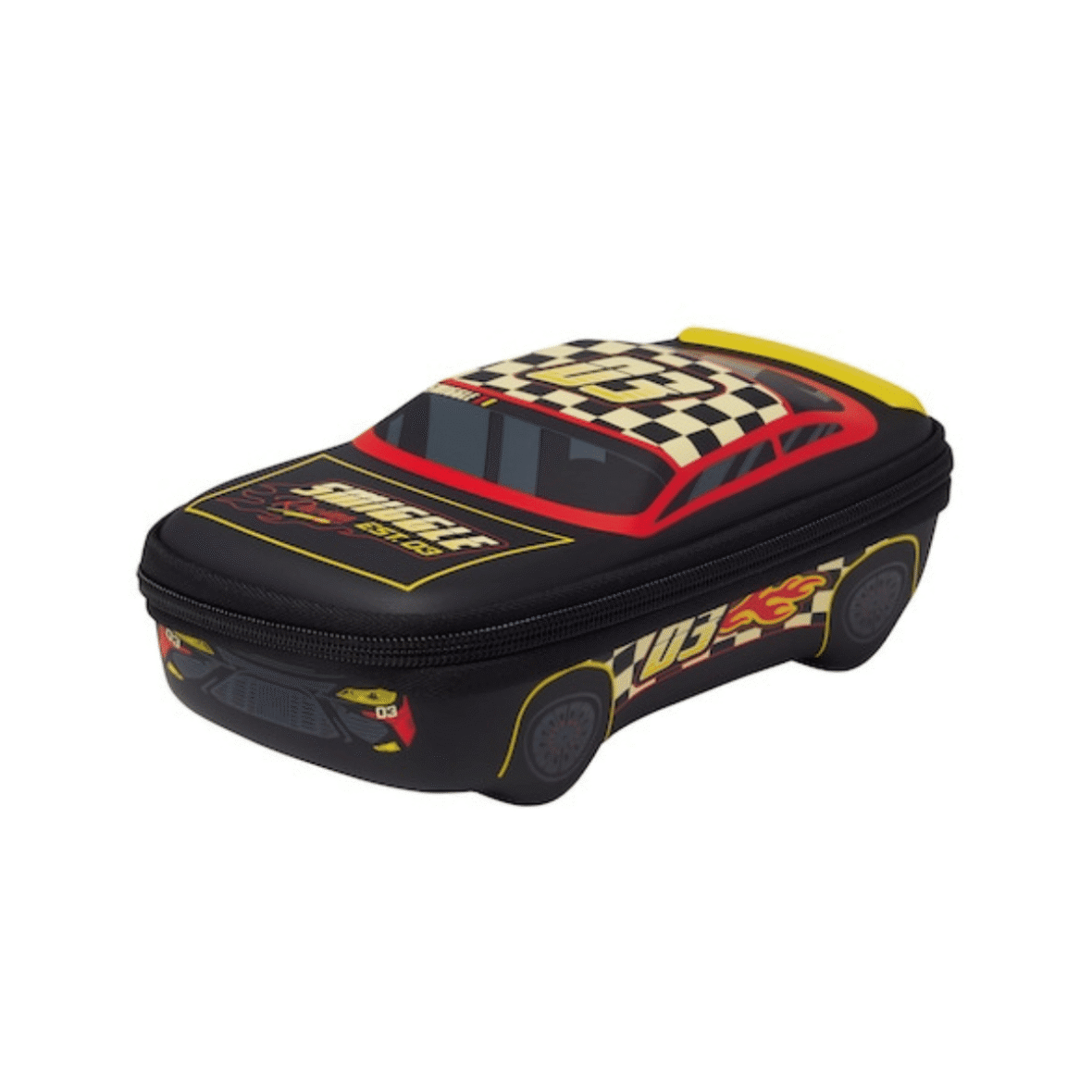 Smiggle Pit Stop Hardtop Race Car Pencil Case