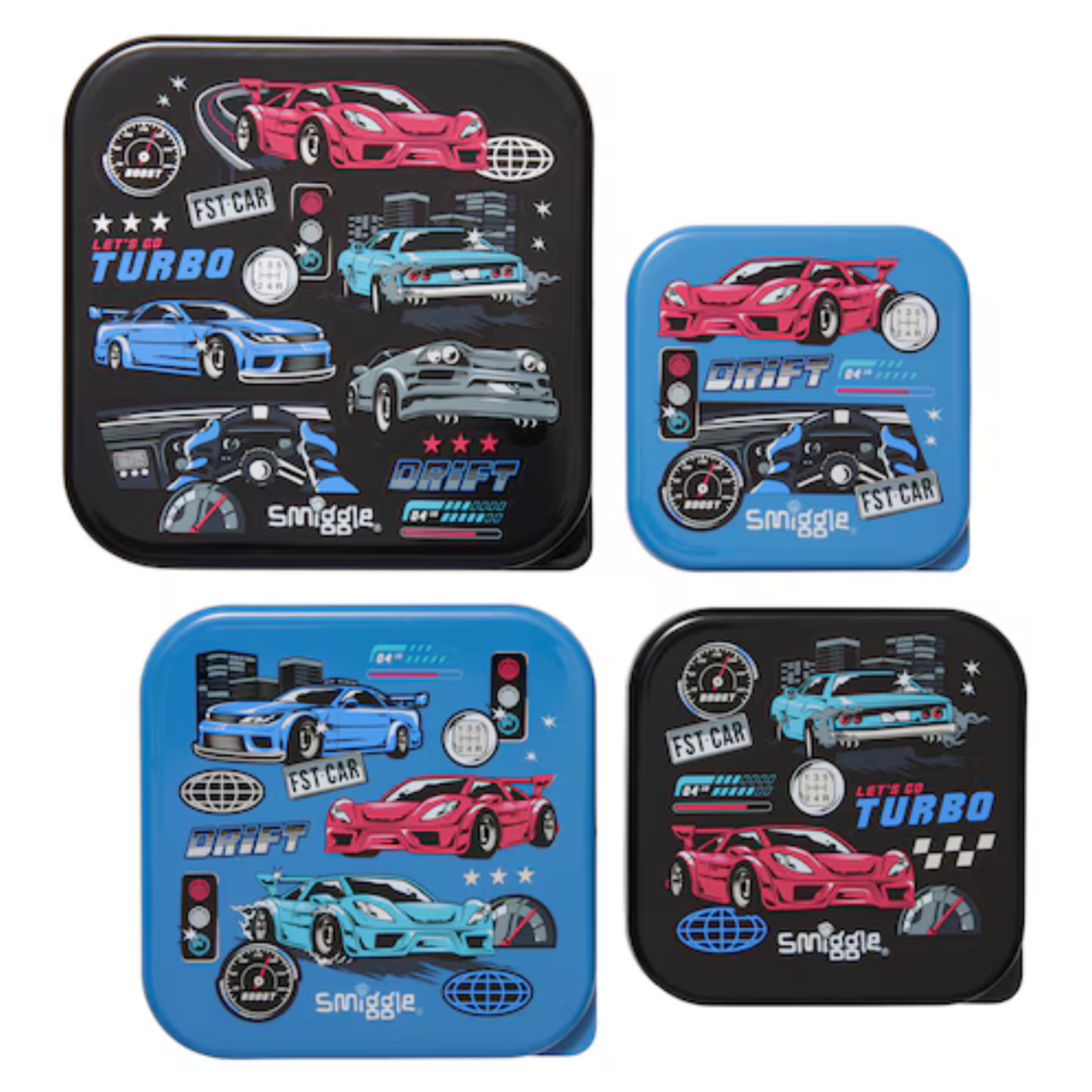 Smiggle Aspire 4 In 1 Containers (2)