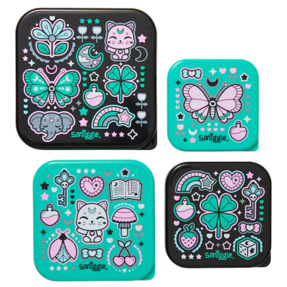 Smiggle Aspire 4 In 1 Containers (2)