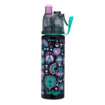Smiggle Aspire Insulated Stainless Steel Spritz Drink Bottle 500ml