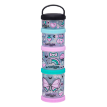 Smiggle Aspire Snack N Stack Containers X4 (1)