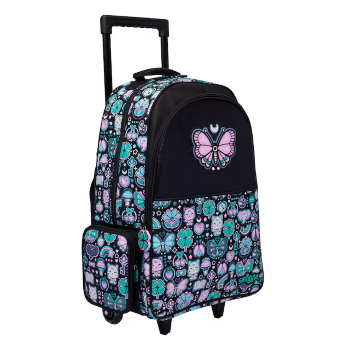 Smiggle Aspire Trolley Backpack With Light Up Wheels (3)