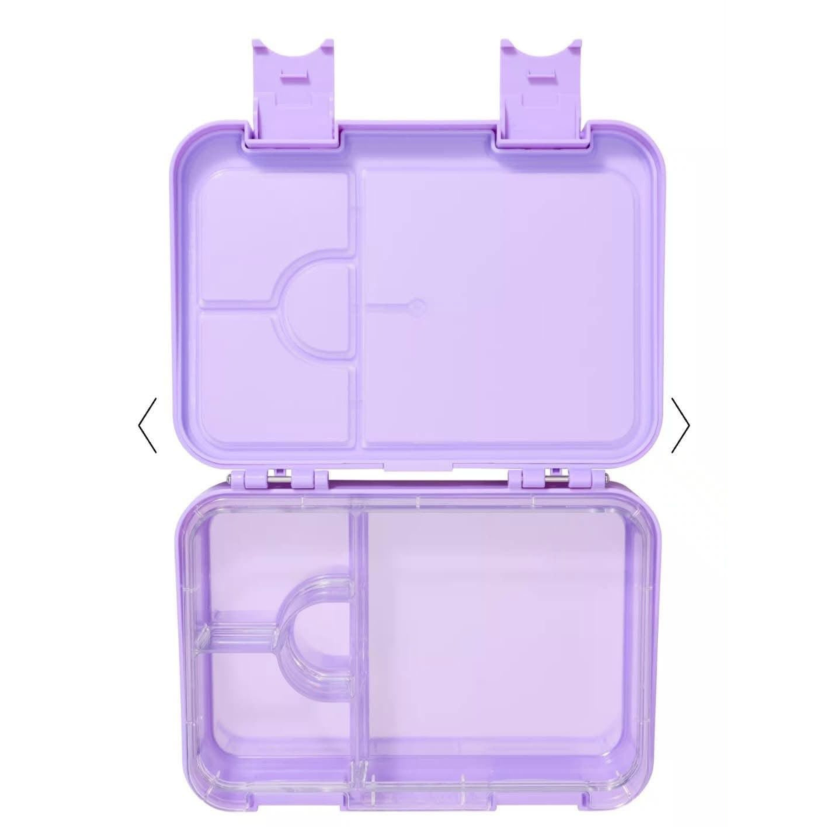 Smiggle Disney Princess Medium Happy Bento Lunchbox Purple (3)
