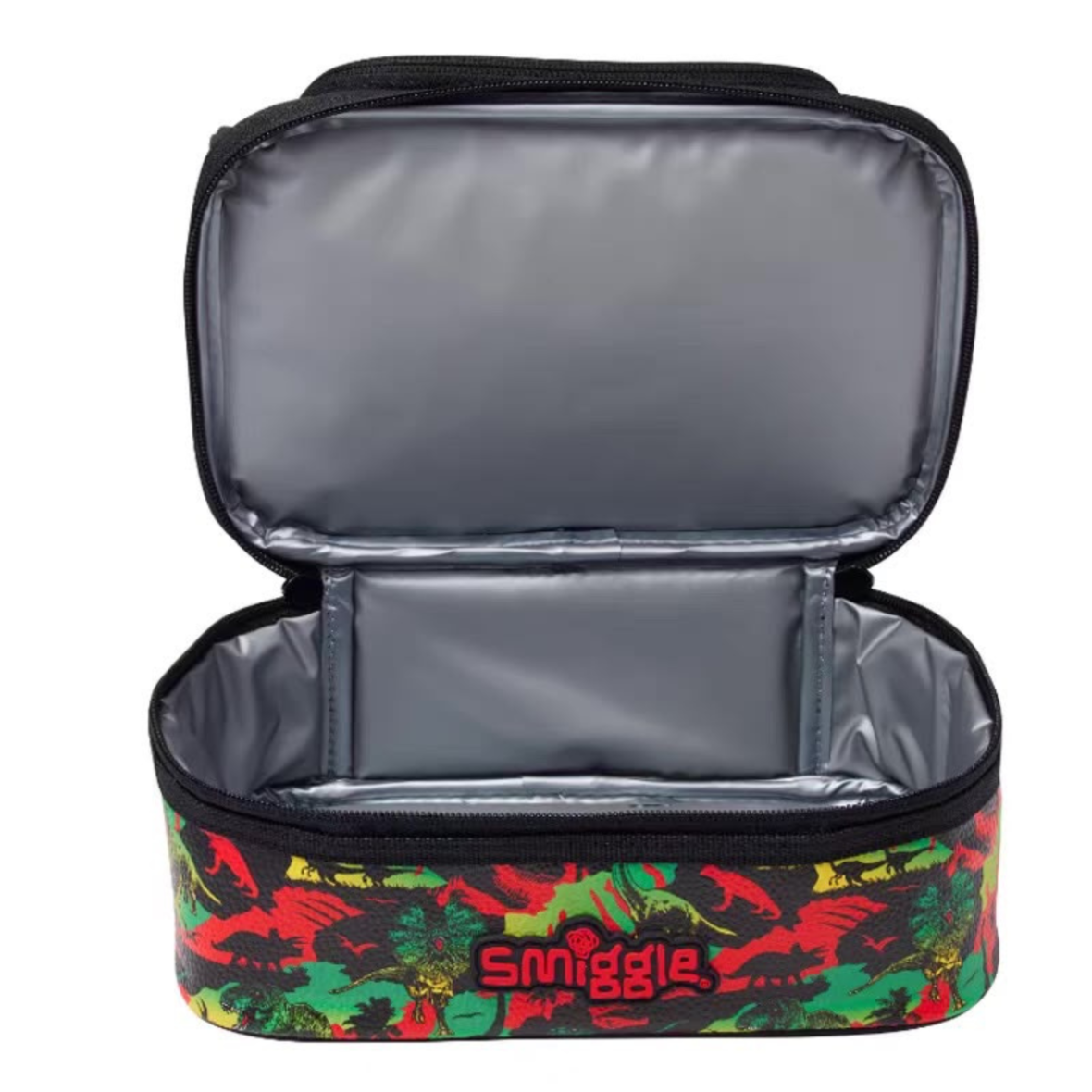 Smiggle Jurassic Park Double Decker Lunchbox Black (2)