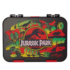 Smiggle Jurassic Park Medium Happy Bento Lunchbox Black 1