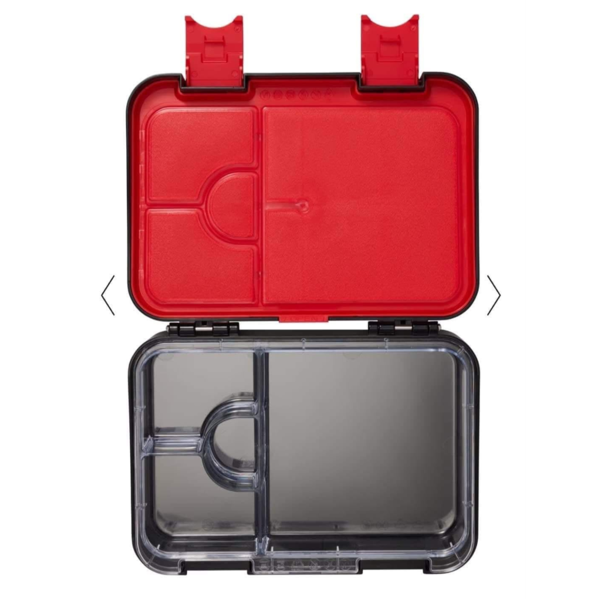 Smiggle Jurassic Park Medium Happy Bento Lunchbox Black (3)