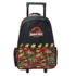 Smiggle Jurassic Park Trolley Backpack With Light Up Wheels Black 1