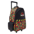 Smiggle Jurassic Park Trolley Backpack With Light Up Wheels Black 3